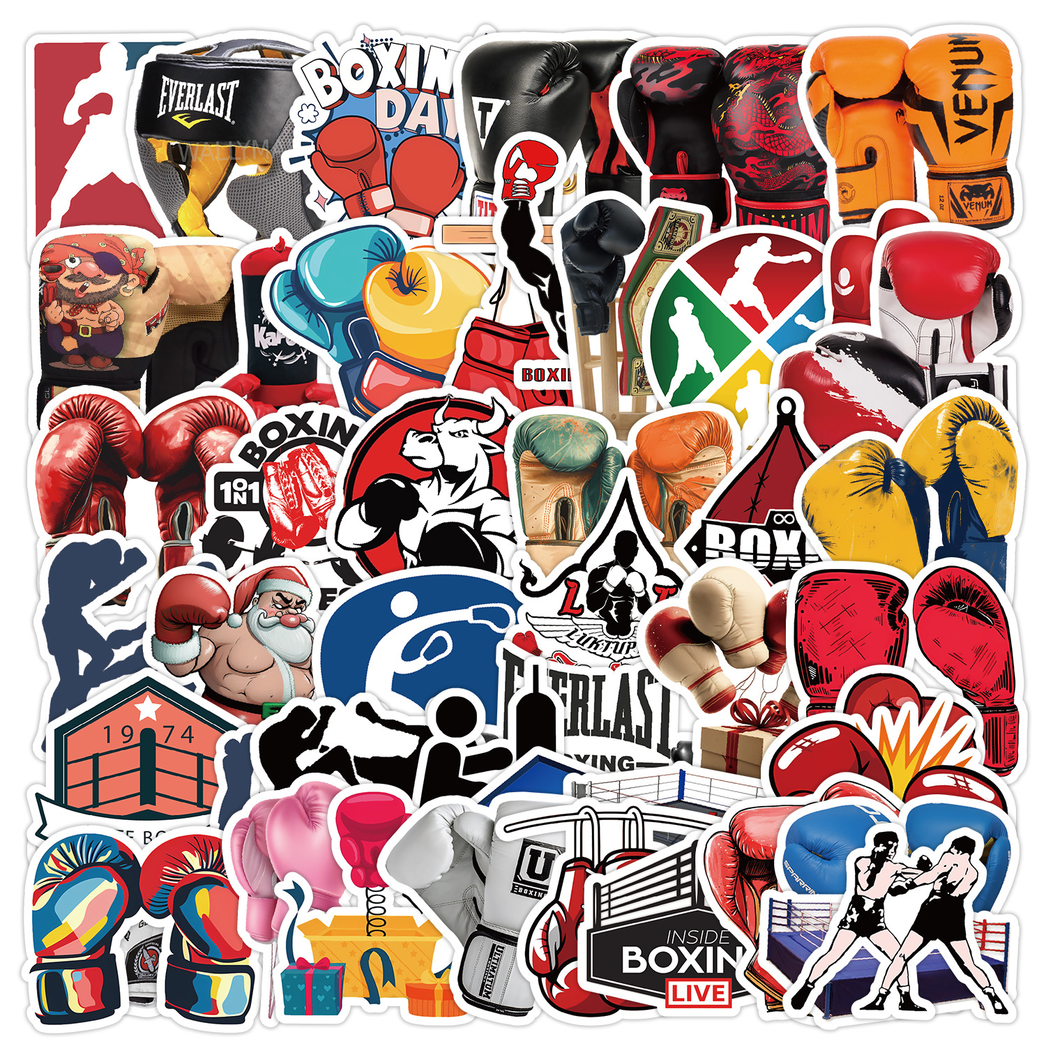 10/30/50PCS Boxing Cartoon Sti - Laptop Accessories Cool 评论和价格