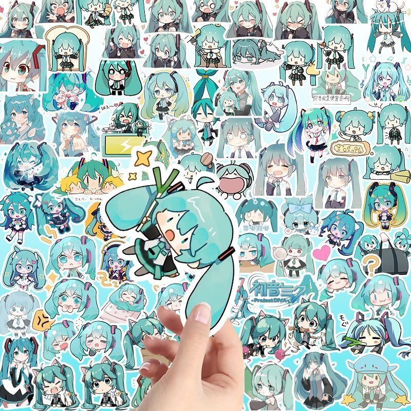 100PCS Hatsune Miku Waterproof - Laptop Accessories Wholesale 评论和价格