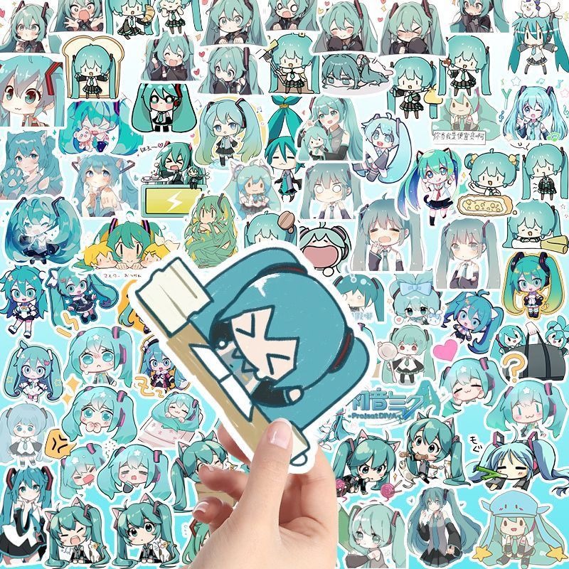 100PCS Hatsune Miku Waterproof - Laptop Accessories Wholesale 评论和价格