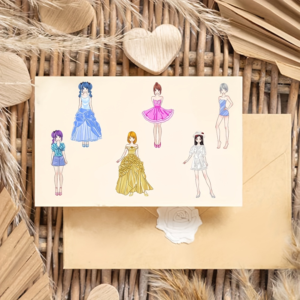 8PCS Princess Costume Collage  - Laptop Accessories Cool 评论和价格