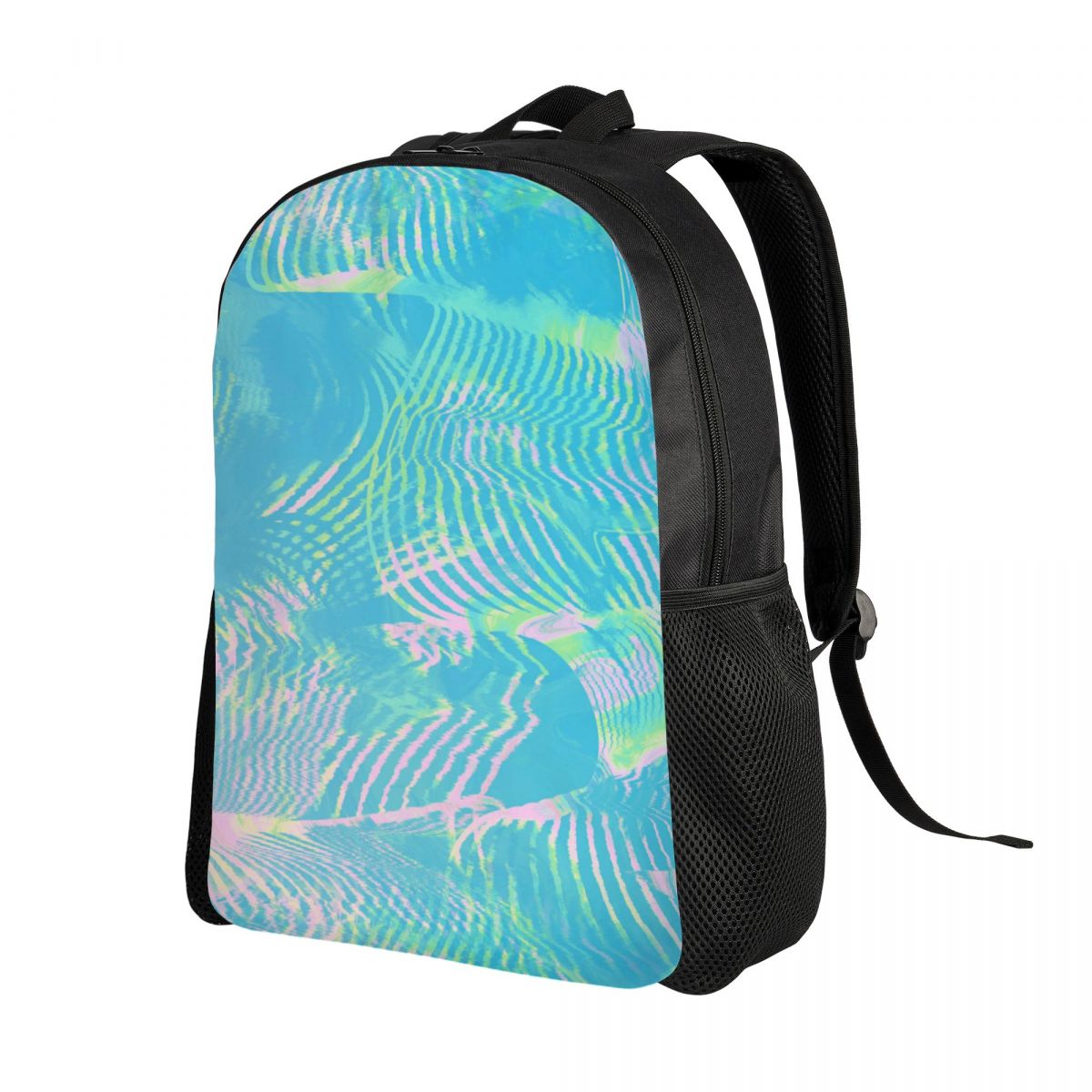 Custom Wave-green Abstract Tex - Laptop Accessories For College 评论和价格