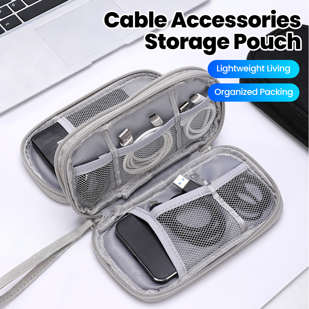 Electronics Accessories Portab - Cable Management Bag 评论和价格