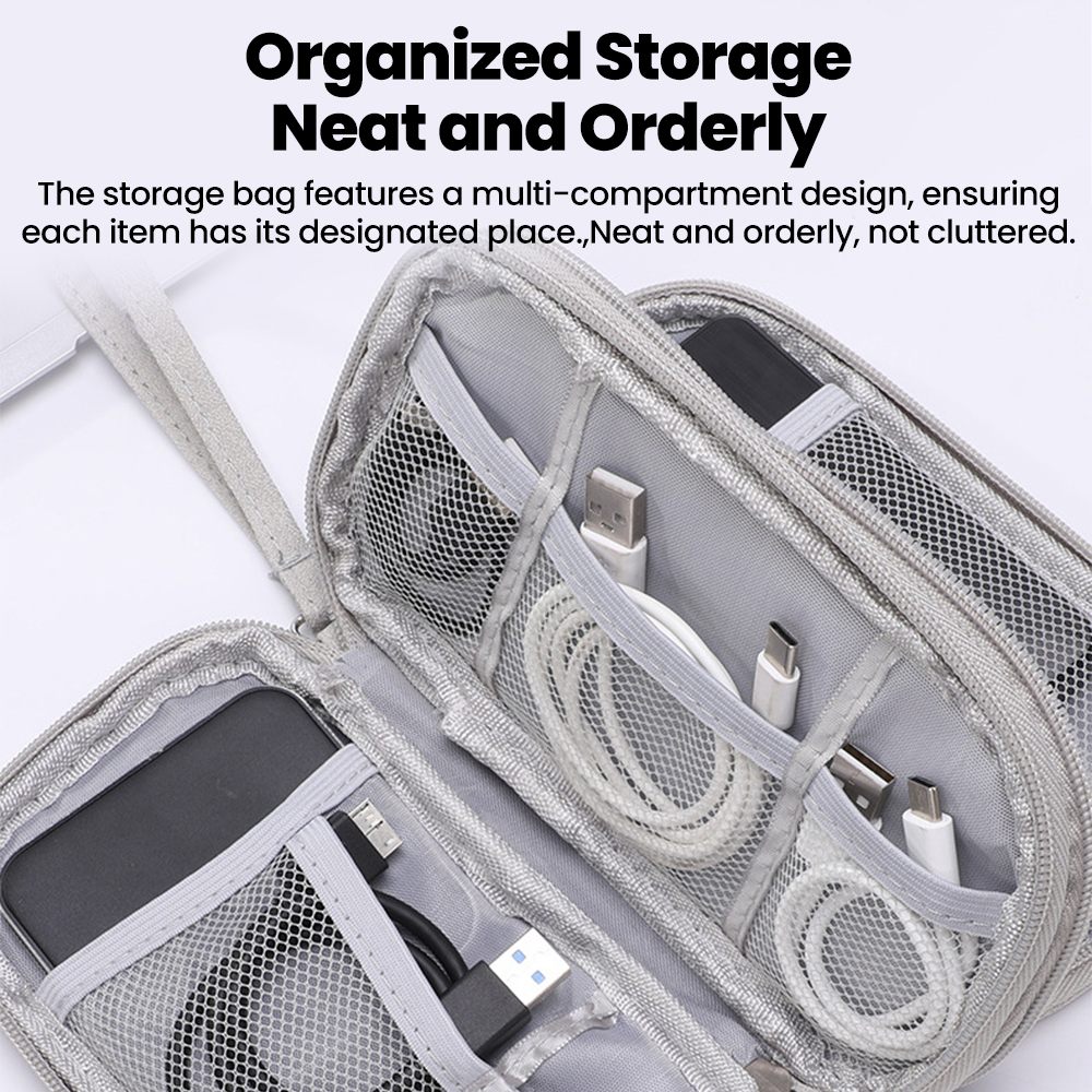 Electronics Accessories Portab - Cable Management Bag 评论和价格