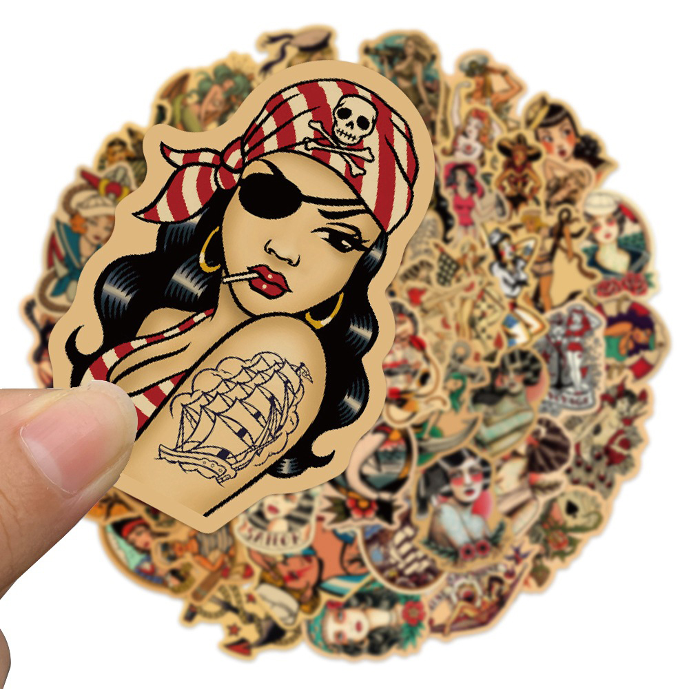 10/30/50/100pcs Vintage Old Sc - Laptop Accessories Cool 评论和价格