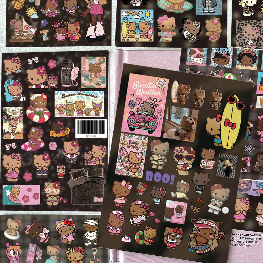 Sanrio Hello Kitty Stickers 8  - Laptop Accessories Wholesale 评论和价格