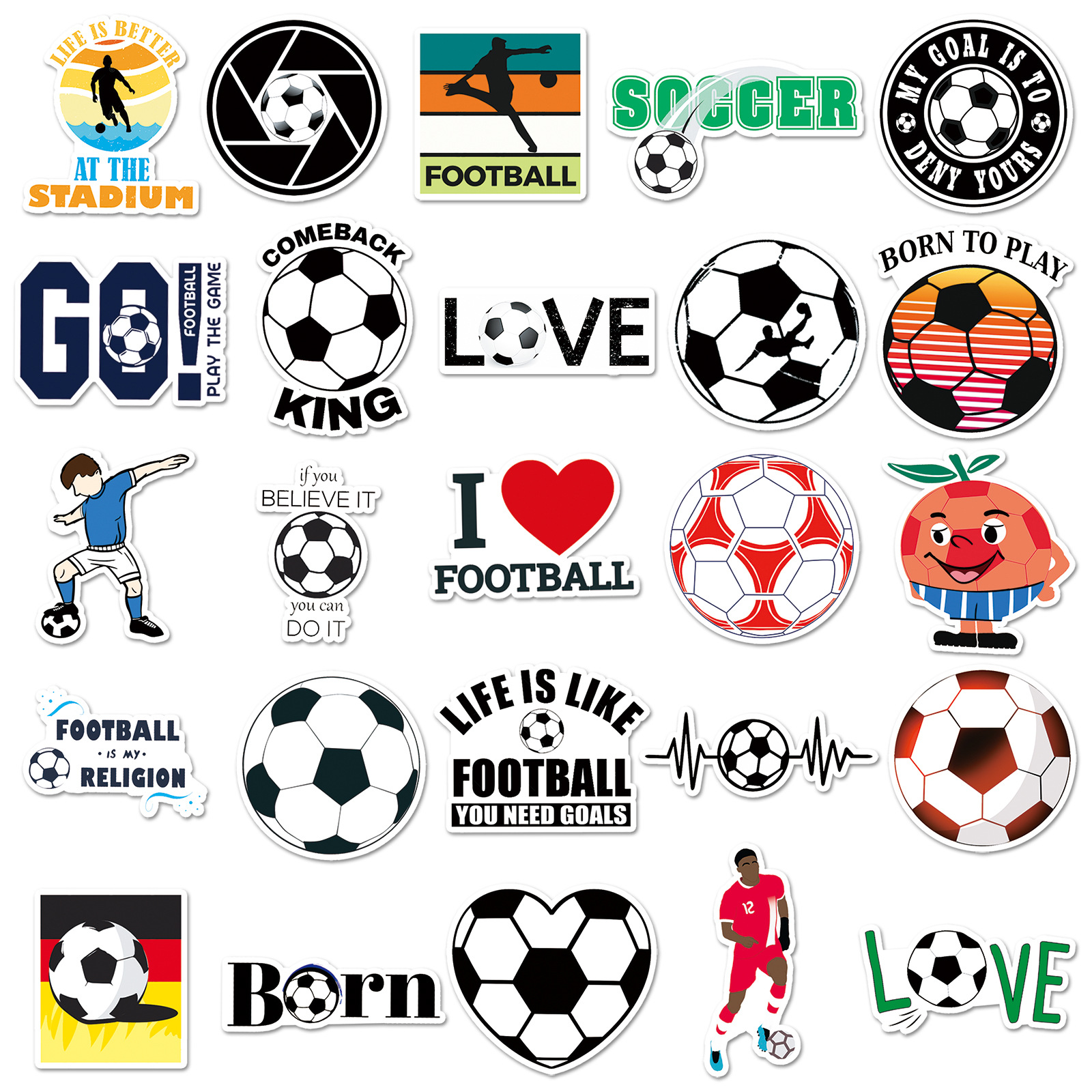 10/30/50 Cartoon Football Graf - Laptop Accessories Cool 评论和价格