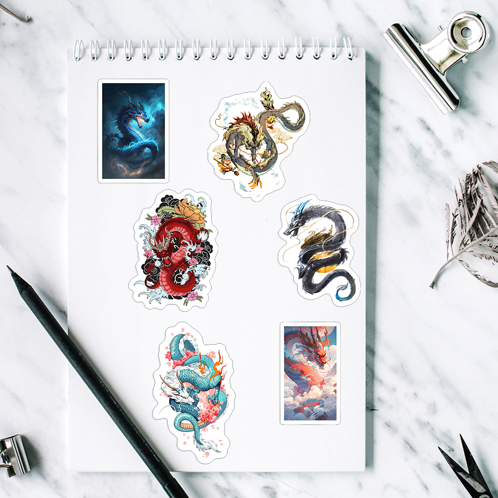 Cool Chinese Dragon Stickers D - Laptop Accessories Cool 评论和价格