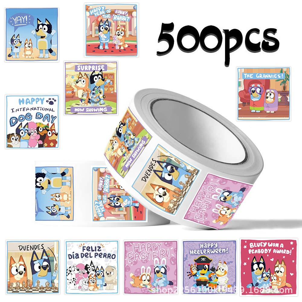 Wholesale 500Pcs/Roll Bluey St - Laptop Accessories For College 评论和价格