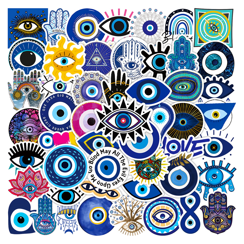 10/30/50PCS Turkish Evil Eye C - Laptop Accessories Cool 评论和价格