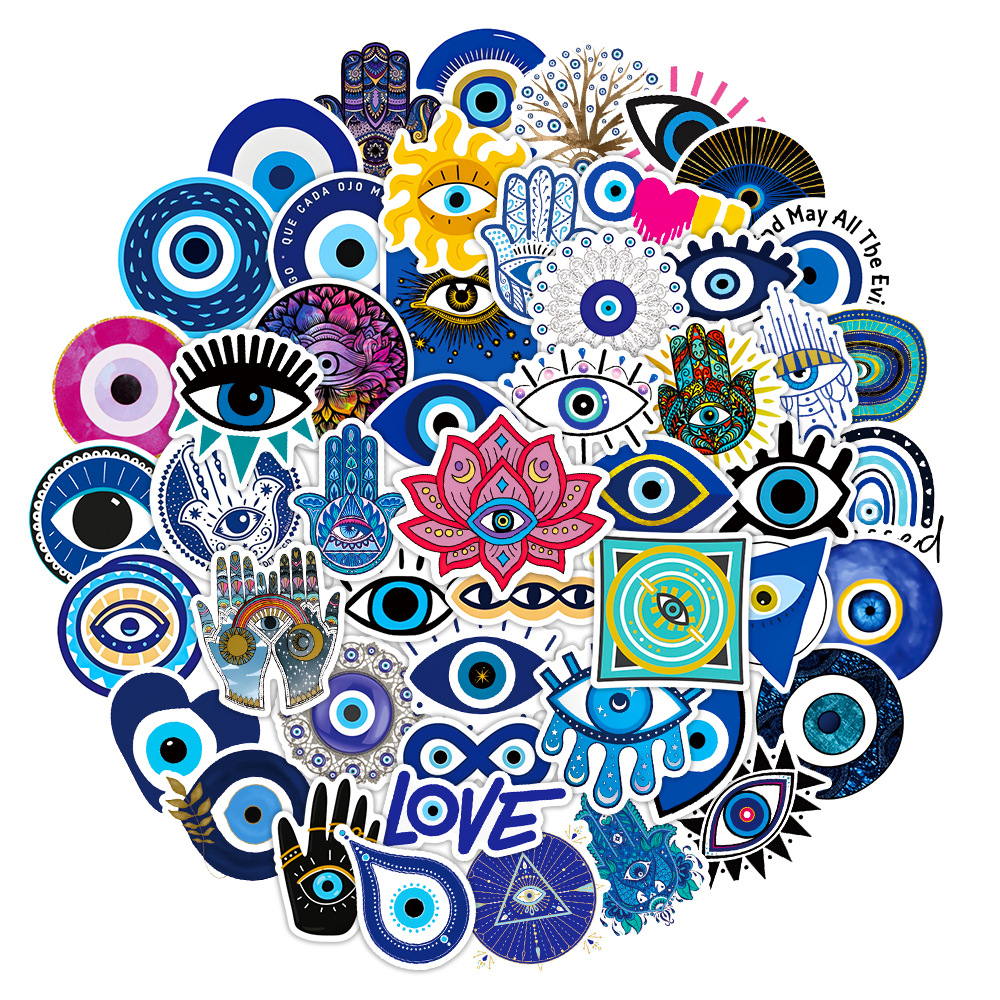 10/30/50PCS Turkish Evil Eye C - Laptop Accessories Cool 评论和价格