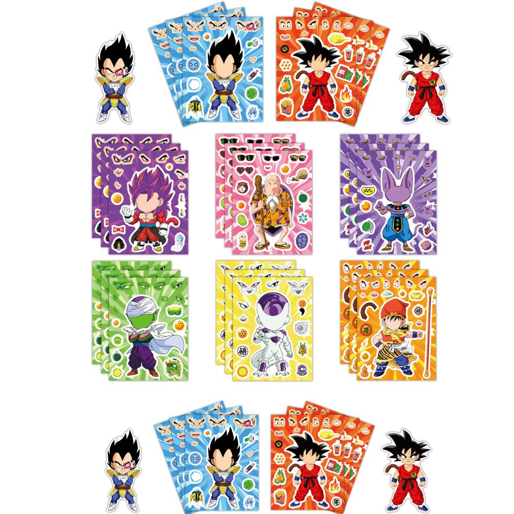 8/32Sheets Anime Dragon Ball S - Laptop Accessories Wholesale 评论和价格
