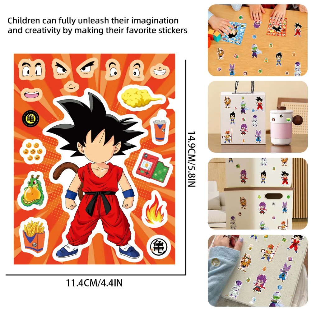 8/32Sheets Anime Dragon Ball S - Laptop Accessories Wholesale 评论和价格