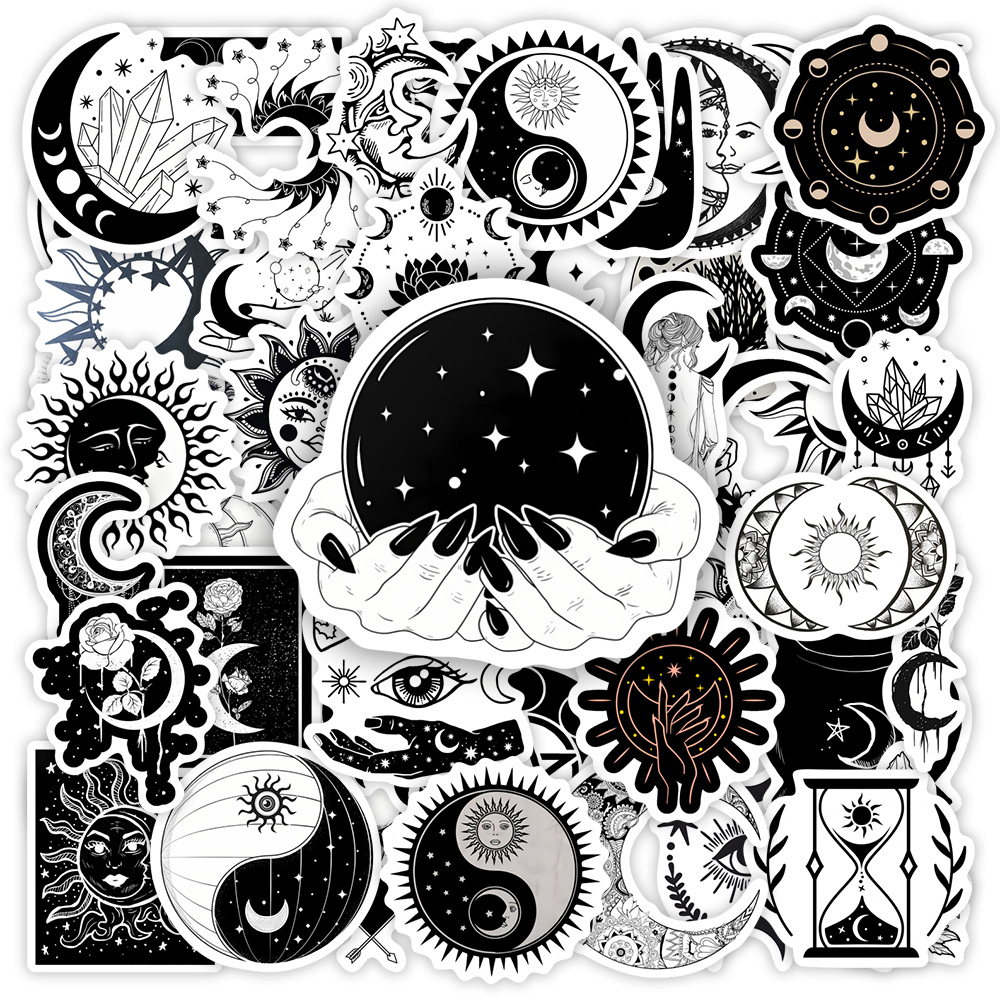 Cool Gothic Moon Aesthetic Sti - Laptop Accessories Cool 评论和价格