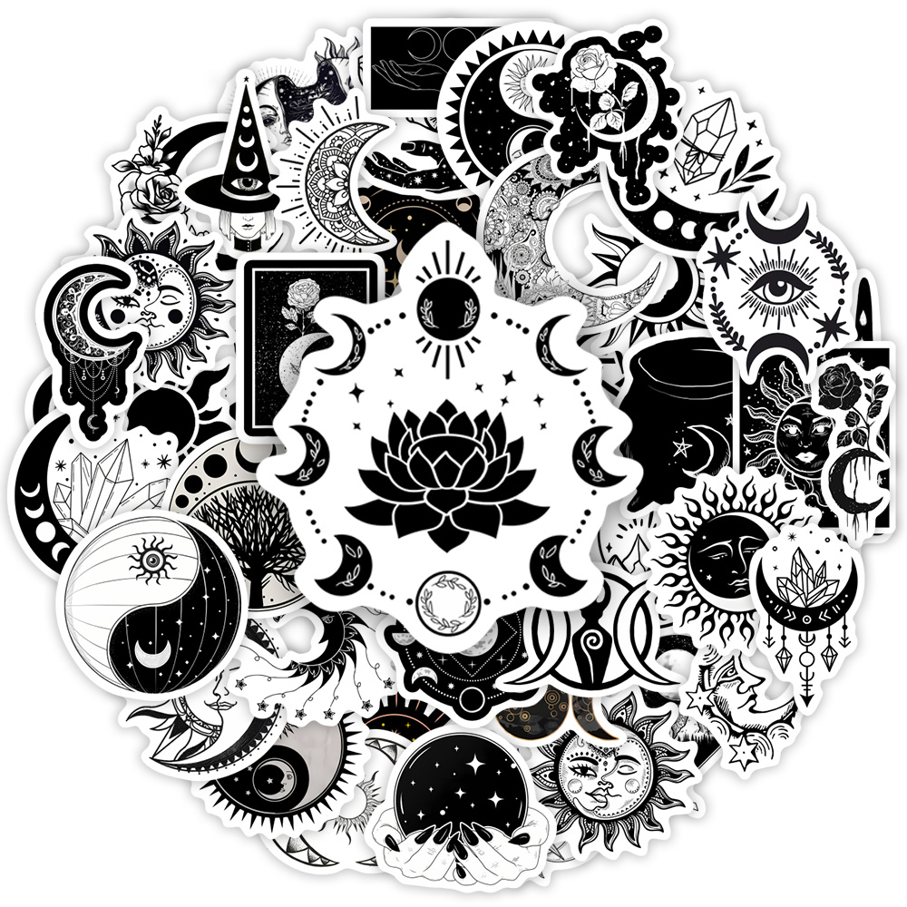 Cool Gothic Moon Aesthetic Sti - Laptop Accessories Cool 评论和价格