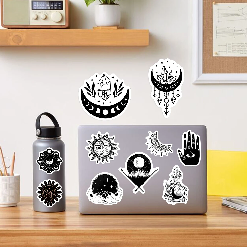 Cool Gothic Moon Aesthetic Sti - Laptop Accessories Cool 评论和价格