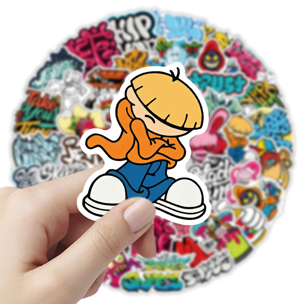 50Pcs Cool Graffiti Street Art - Laptop Accessories Cool 评论和价格