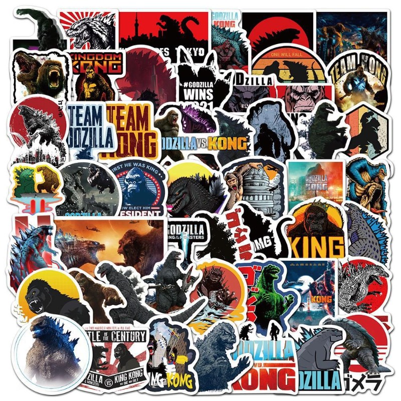 50pcs/set Movies Godzilla Vs.  - Laptop Accessories Wholesale 评论和价格