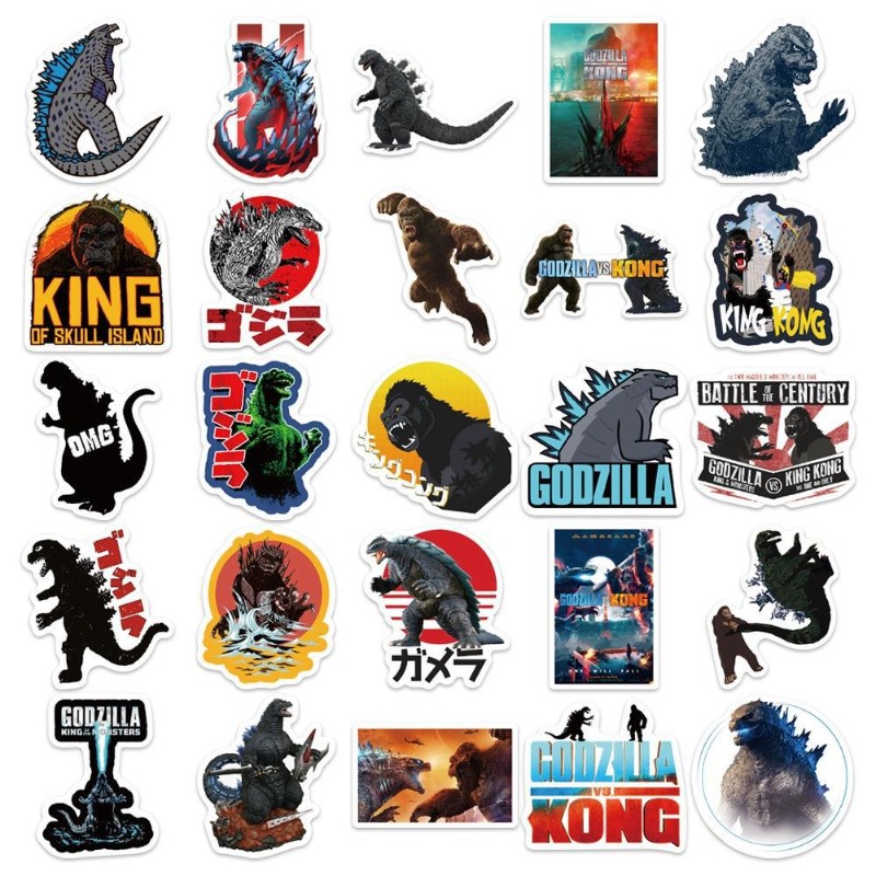 50pcs/set Movies Godzilla Vs.  - Laptop Accessories Wholesale 评论和价格