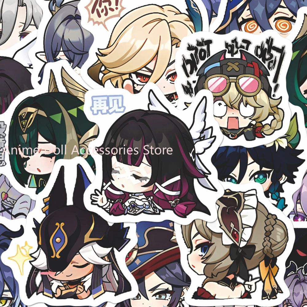 64PCS Genshin Impact Moon Maid - Laptop Accessories Wholesale 评论和价格