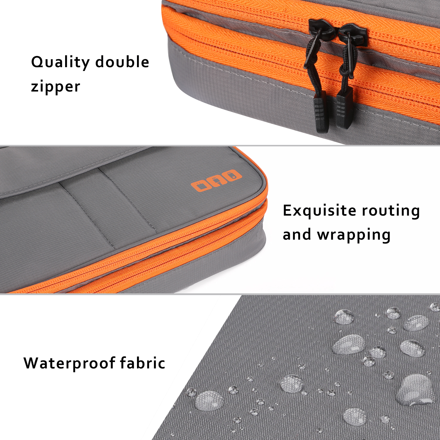 Double Layers Large Capacity T - Cable Management Bag 评论和价格